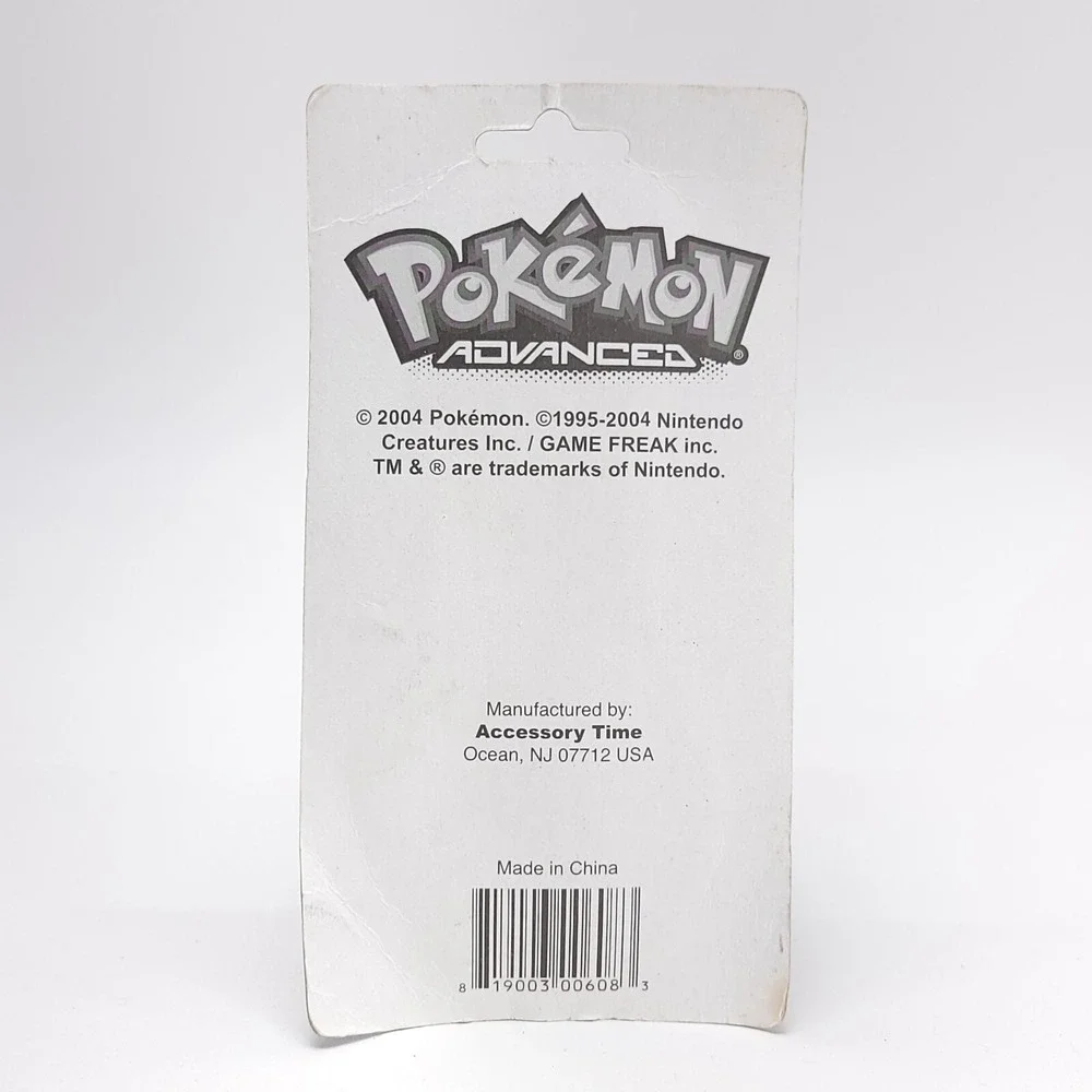 NOS Pokemon Advanced Digital Watch‎ Red 2004 Nintendo Game Freak NEW SEALED